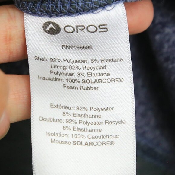 OROS Apparel Women's Explorer Quarter Zip in Celestial Heather Size Small - Picture 5 of 8